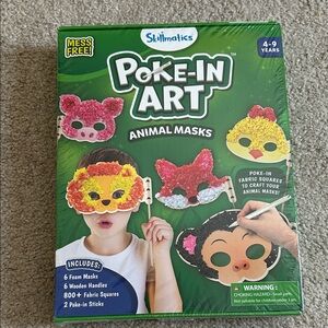 Skillmatics Poke-In Art Animal Masks Kit